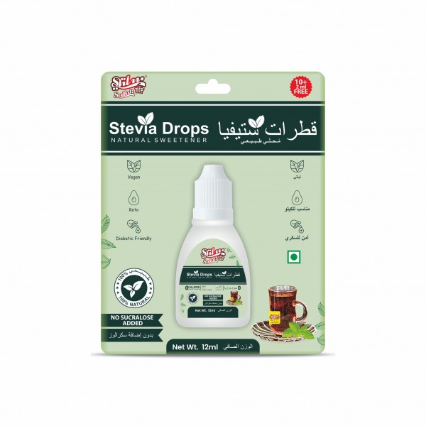 مُحلِي ستيفيا سلّتي 12ml قطرة